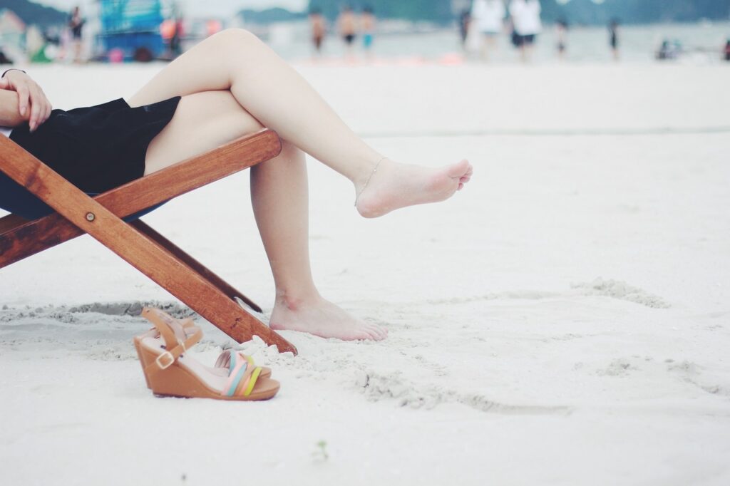 woman, beach, beach chair-1845311.jpg